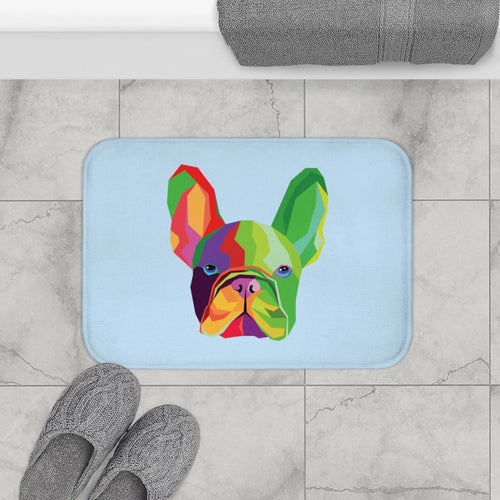 Frenchy Dog Bath Mat